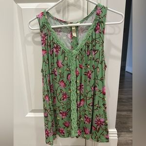 Matilda Jane Women’s tank with lace detail